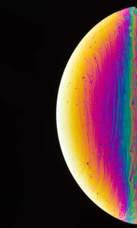 Abstract bright colorful circle backgroundの写真素材