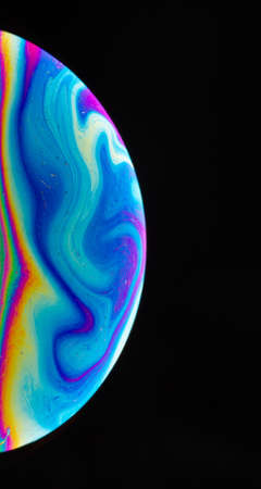 Abstract bright colorful circle backgroundの写真素材
