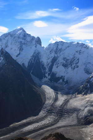 Part of the Northern massif of the Caucasus. This place is called "Russian Himalaya"の写真素材