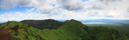 volcan nindiri  Masaya volcano national park  Nicaraguaの写真素材