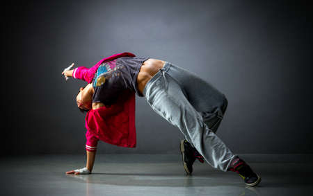 Beautiful dancer Studio Shotの写真素材