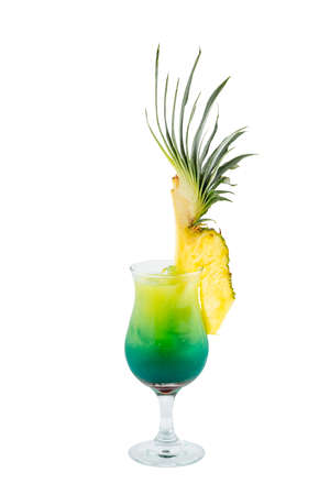 Blue lagoon cocktail の写真素材