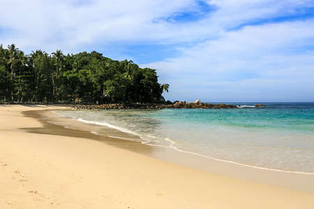 Gorgeous Freedom Beach at morning, Phuket, Thailandの写真素材