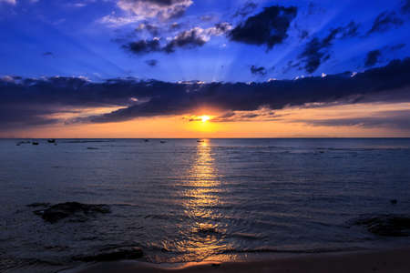 Dramatic Sunset in Phuket, Thailandの写真素材