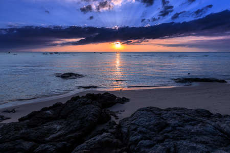 Dramatic Sunset in Phuket, Thailandの写真素材