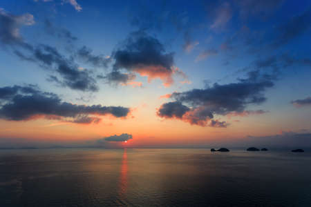 Dramatic Sunset in Phuket, Thailand