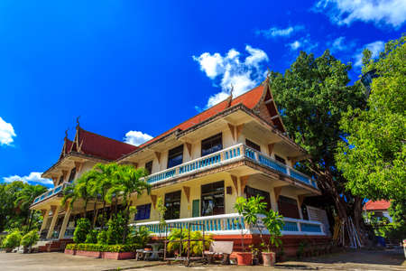 Wat Pa Prao Nok temple in Chiang Mai, Thailand at sunny dayの写真素材