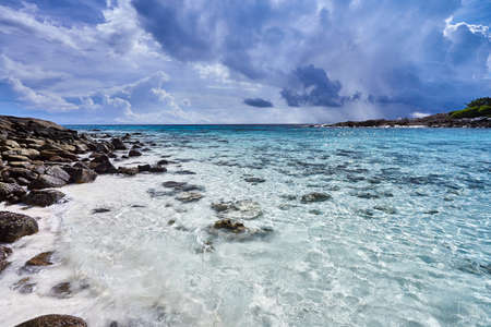 Woderful beautiful tropical beach at morning in Thailandの写真素材