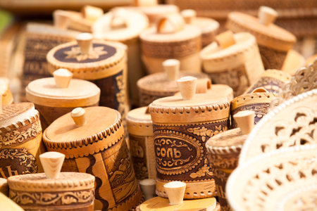 VINNICI, LENINGRAD REGION, RUSSIA - JUNE 10: During celebrate the annual holiday Vepsian national culture Tree of Life (vepssk.Elo-pu), June 10, 2012 in the village Vinnici, Russia.のeditorial素材