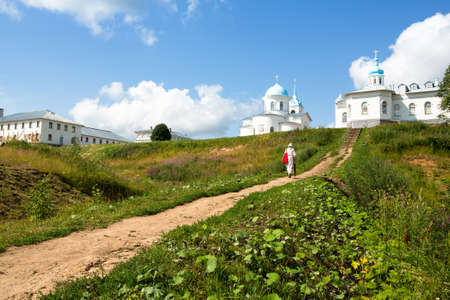 Intercession nunnery orthodox monastery of Russia (Tervenichi)の写真素材