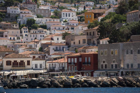 Marina Greece Island of Hydra.の写真素材