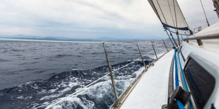 Sailing yacht race, sailing regatta. Luxury yachts.