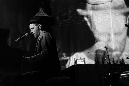 St.PETERSBURG, RUSSIA - AUG 31, 2016: Performance of Billy's Band (blues, swing, jazz, rock band,...