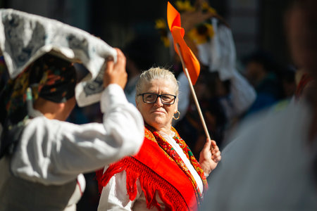 PORTO, PORTUGAL - YUL 2, 2022: During traditional Rusgas at the end of the St. John's festivities....