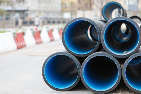 Overhaul of PVC water pipes in the city