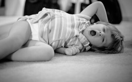 Cute two and half year old toddler girl.の写真素材