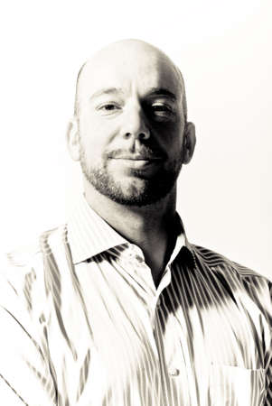 A young model shot in the studio.