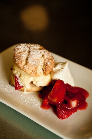 Chef prepared dishes, American cousin.  Photographed on location.の写真素材