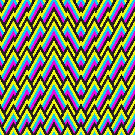 Seamless pattern with tribal fashion. Abstract background. Vector illustration. Pattern for the wrapping, home decor, website, brochures and presentations in a modern style and bright colorのイラスト素材