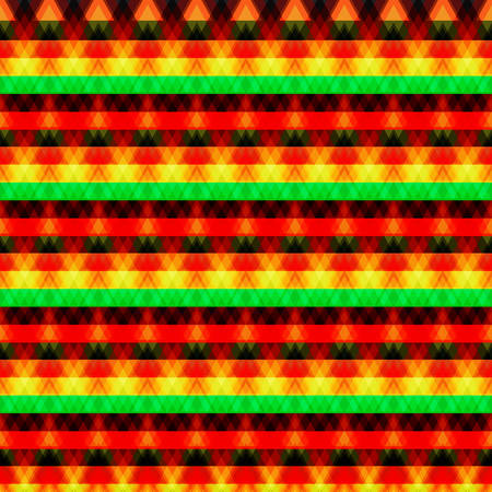 Seamless pattern with tribal fashion. Abstract background. Vector illustration. Pattern for the wrapping, home decor, website, brochures and presentations in a modern style and bright colorのイラスト素材