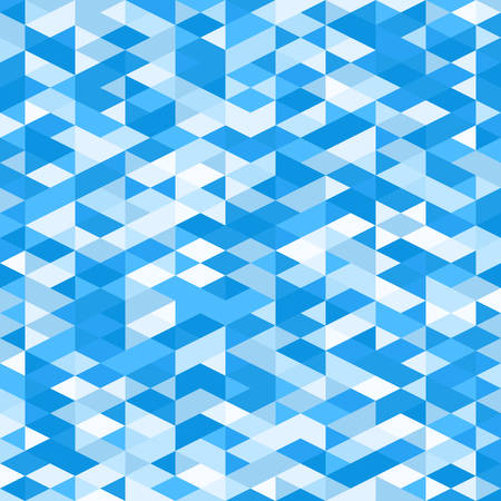 pattern with blue triangles . Abstract background in bright colors. Vector illustration. A good choice for the wrapping, home decor, website, brochures and presentations in a modern styleのイラスト素材