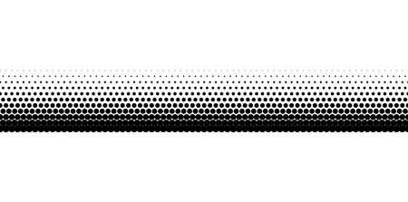 seamless halftone basic line border on the glass window. black vector illustrationのイラスト素材