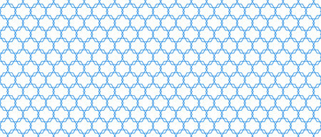 hexagon seamless pattern. islamic background. abstract modern tile. vector illustration. design for the background display, flyers, brochures fabric, clothes, textile patternのイラスト素材