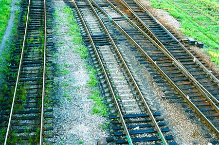 Colorful Grunge Railways