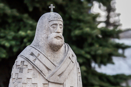 2010.04.04, Moscow, Russia. Sculptures in the park. Park of an old sculptures. Walking around Moscow.のeditorial素材