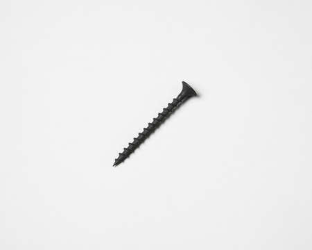 self tapping screw on a white background