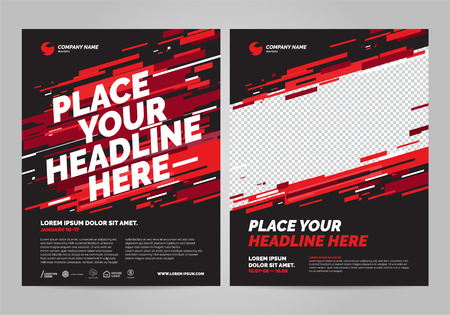 Poster design sports invitation template.のイラスト素材