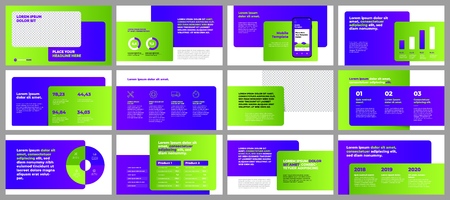 Colorful presentation templates elements. Vector infographics. Use in Presentation, flyer and...