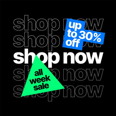 Discount banner template. Vector illustration for special offer.のイラスト素材