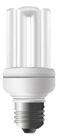 energy saving lamp luminescentのイラスト素材