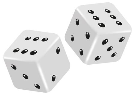  diceのイラスト素材