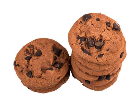 cookie Isolated on white backgroundの写真素材