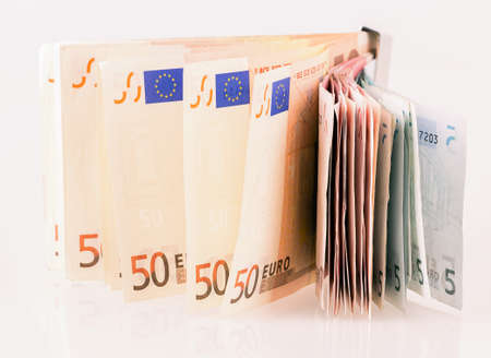 euro moneyの写真素材