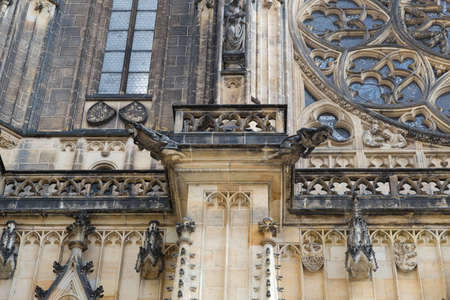 Peter and Paul Cathedral, Prague Czech Republicの写真素材