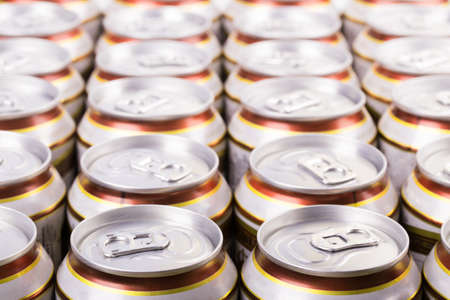 beer can complete closure of the close-up