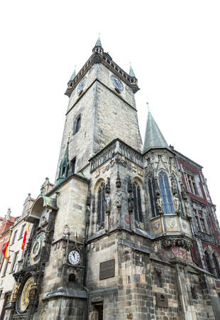 Old Town Hall Prague Czech Republicの写真素材