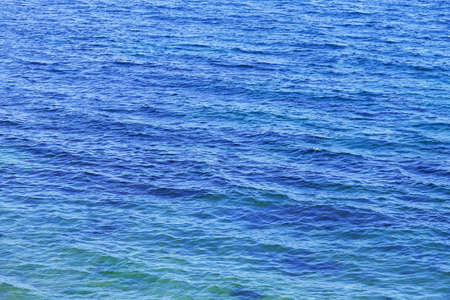 open blue sea waves background