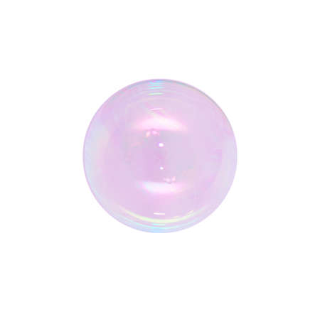 bubble isolated on white background
