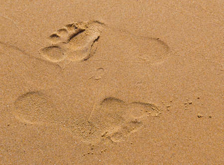 footprint, sand, sea coast texture
