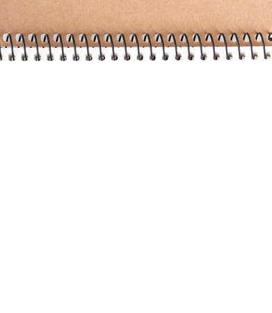 open notepad white paper sheet