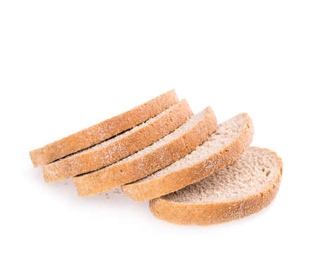 bread isolated on white background