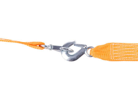 towrope Isolated on white backgroundの写真素材