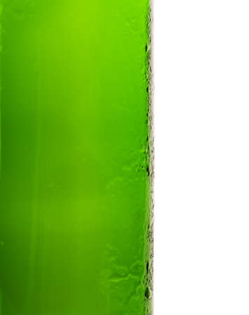 beer bottle isolated on white backgroundの写真素材