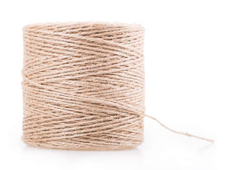 skein of thread Isolated on white background