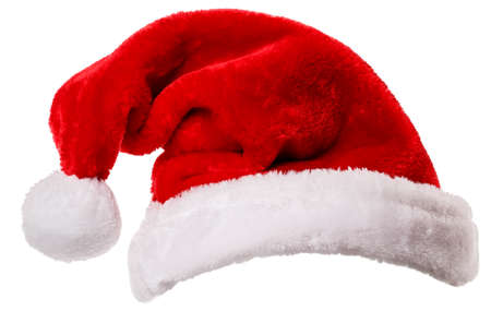 Santa Claus hat Isolated on white background