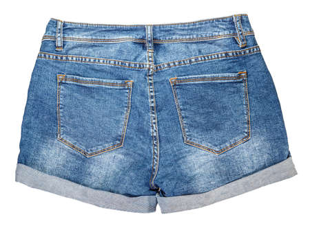 Shorts isolated on a white background clipping pathの写真素材
